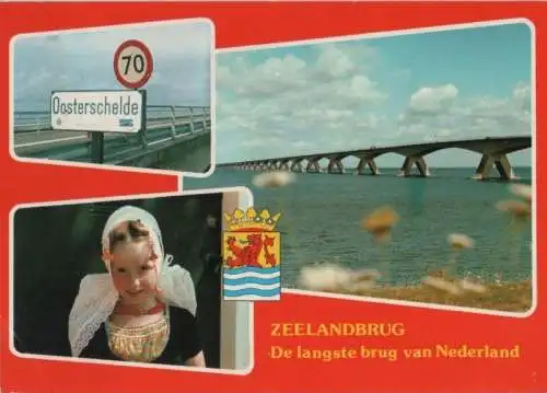 Niederlande - Niederlande - Zeelandbrug - De langste brug van Nederland - 1989