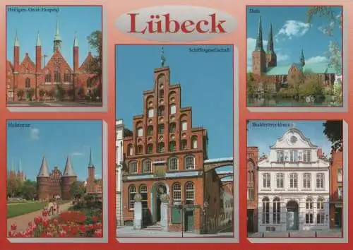 Lübeck - u.a. Holstentor - ca. 1995