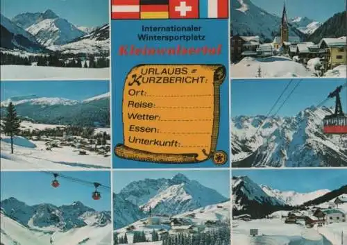 Österreich - Österreich - Kleinwalsertal - mit 7 Bildern - ca. 1980