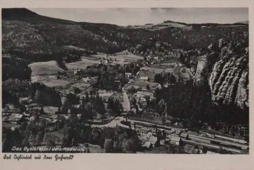 Kurort Oybin - Blick vom Töpfer - ca. 1950