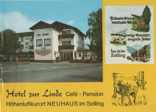 Holzminden - keine AK sondern Werbeheftchen - ca. 1975