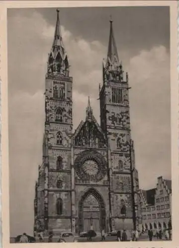 Nürnberg - Lorenzkirche - ca. 1955