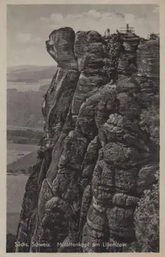 Sächsische Schweiz - Mulattenkopf am Lilienstein