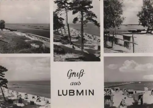 Lubmin - 5 Teilbilder - 1958