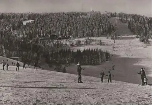 Oberwiesenthal - Blick zum Fichtelberg