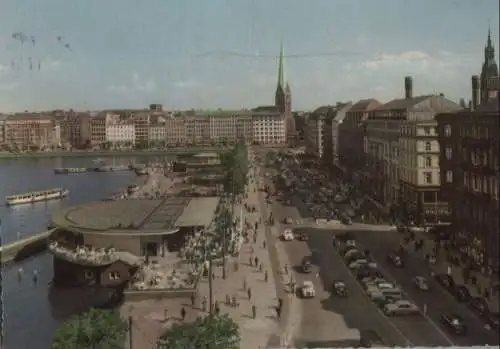 Hamburg - Jungfernstieg - 1961