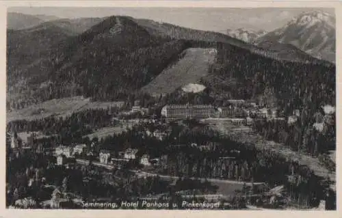 Österreich - Österreich - Semmering - Hotel Panhans u. Pinkenkogel - ca. 1945