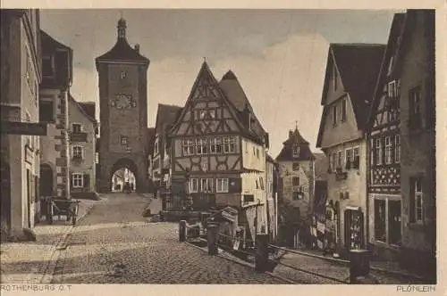 Rothenburg ob der Tauber - Plönlein