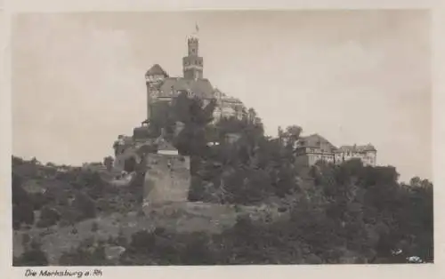 Marksburg am Rhein bei Braubach - 1928