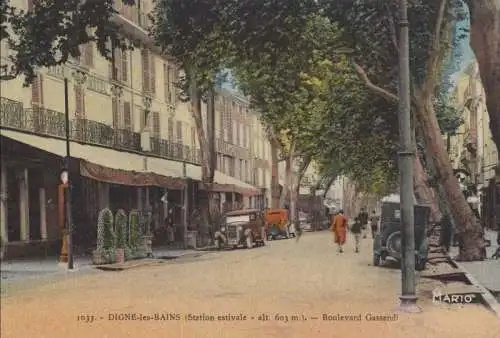 Frankreich - Digne-les-Bains - Frankreich - Boulevard Gassendi