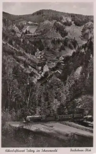 Triberg - Dreibahnen-Blick - 1953