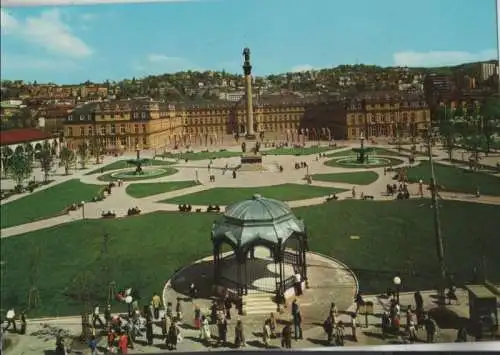 Stuttgart - Schloßplatz - ca. 1985