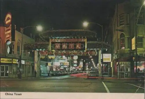 USA - USA - Chicago - China Town, Entrance - 1980