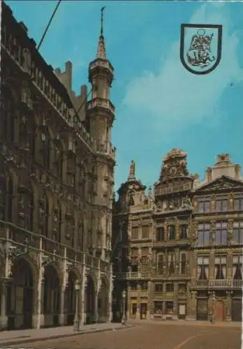 Belgien - Belgien - Brüssel - Bruxelles - Un coin de la Grand Place - ca. 1980