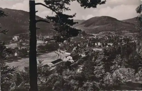 Bad Herrenalb - Blick vom Falkenstein - ca. 1960