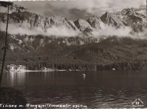 Eibsee - mit Zugspitzmassiv