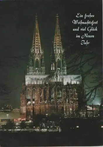 Köln - Dom zur Winterzeit - ca. 1985