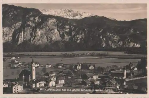 Kiefersfelden - gegen zahmen und wilden Kaiser - ca. 1955