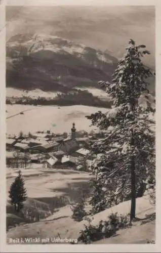 Reit im Winkl - mit Unterberg - 1939