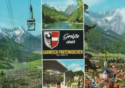 Garmisch-Partenkirchen - u.a. Wankbahn - ca. 1985