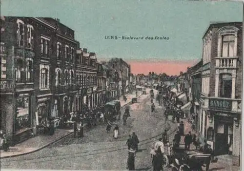 Belgien - Lens - Belgien - Boulevard des Ecoles