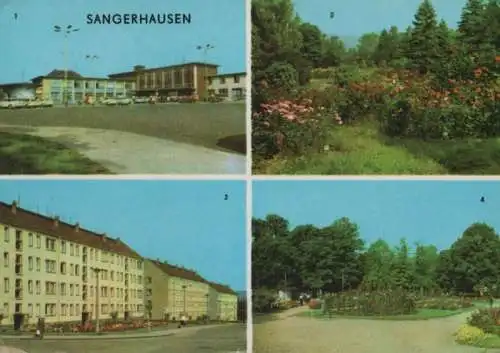 Sangerhausen - u.a. Rosarium - 1971