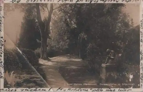 Mainau - Dornauszieher im Schloßpark - ca. 1935