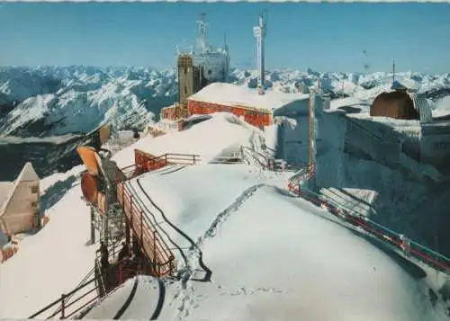 Zugspitze - Blick vom Aussichtsturm - ca. 1980