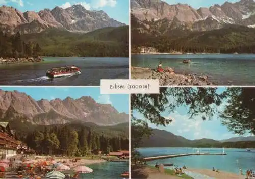 Eibsee - mit 4 Bildern - 1969