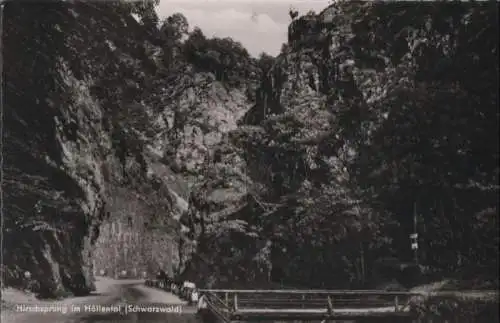 Höllental (Schwarzwald) - Hirschsprung - ca. 1960