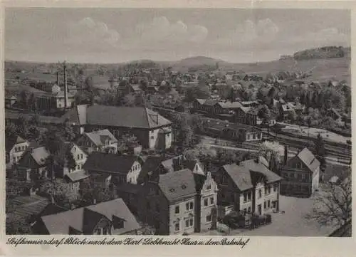 Seifhennersdorf - Blick zum Karl-Liebknecht-Haus