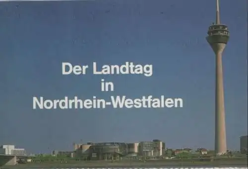 Düsseldorf - Landtag mit Fernsehturm - 1996