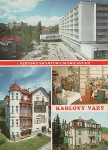 Tschechien - Tschechien - Karlovy Vary - Karlsbad - Sanatorium Sanssouci - ca. 1990