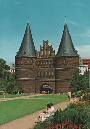 Lübeck - Holstentor - ca. 1980