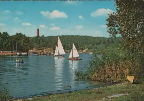 Berlin, Havel - mit Grunewaldturm - 1964