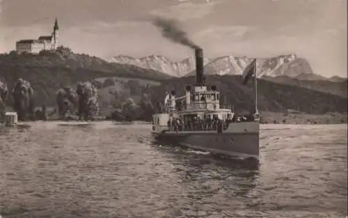 Ammersee - Blick auf Andechs - 1961