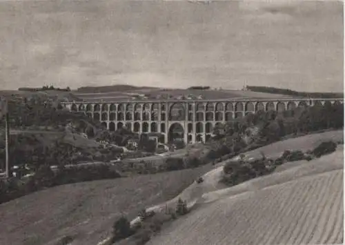 Vogtland - Göltzschtalbrücke - 1962