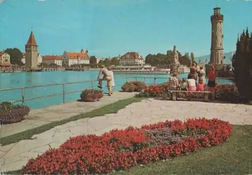 Lindau - Anlagen am Hafen - 1982