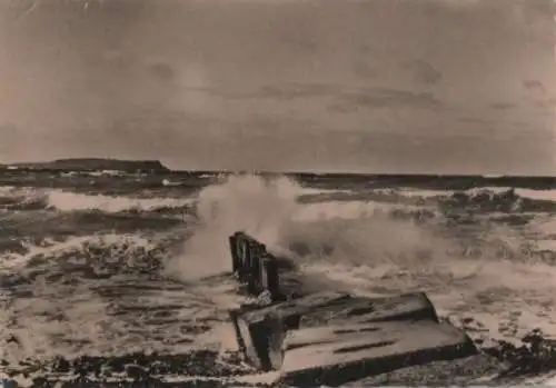 Ostsee - Brandung - ca. 1960