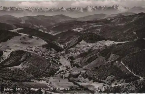 Belchen - mit Schweizer Alpen - ca. 1960