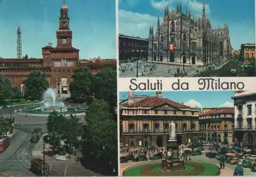 Italien - Italien - Mailand Milano - u.a. Piazza e Teatro alla Scala - ca. 1975