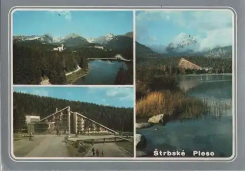 Slowakei - Slowakei - Strbske Pleso - 3 Teilbilder - ca. 1980