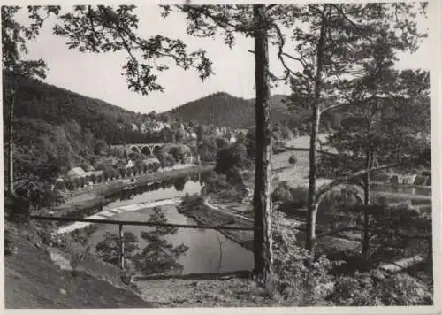 Ziegenrück - Blick von der Brauershöh - 1969