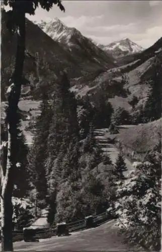 Jochstraße - mit Rotspitze und Entschenkopf - ca. 1960