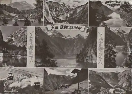 Königssee - u.a. Seelände - ca. 1965