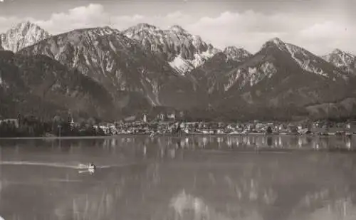 Füssen mit Forggensee - 1971