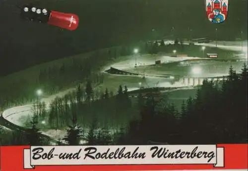 Winterberg - Bob- und Rodelbahn - ca. 1980