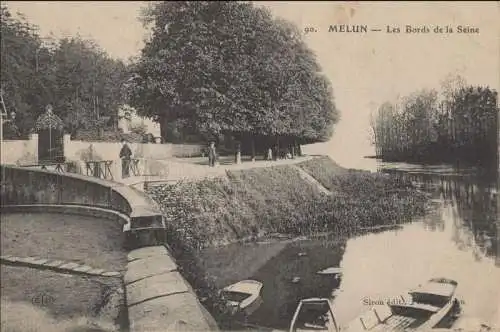 Frankreich - Melun - Frankreich - Les Bords de la Seine