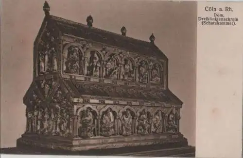 Cöln - Köln - Dom, Schatzkammer, Dreikönigenschrein - ca. 1935