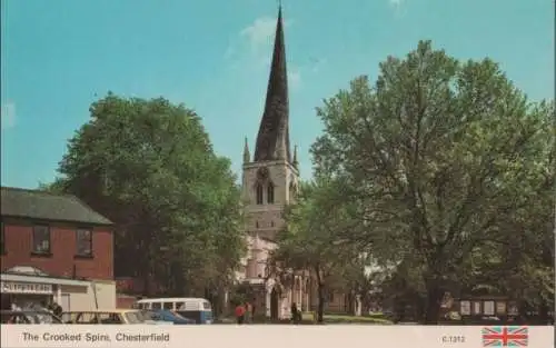 Großbritannien - Großbritannien - Chesterfield - The Crooked Spire - ca. 1970